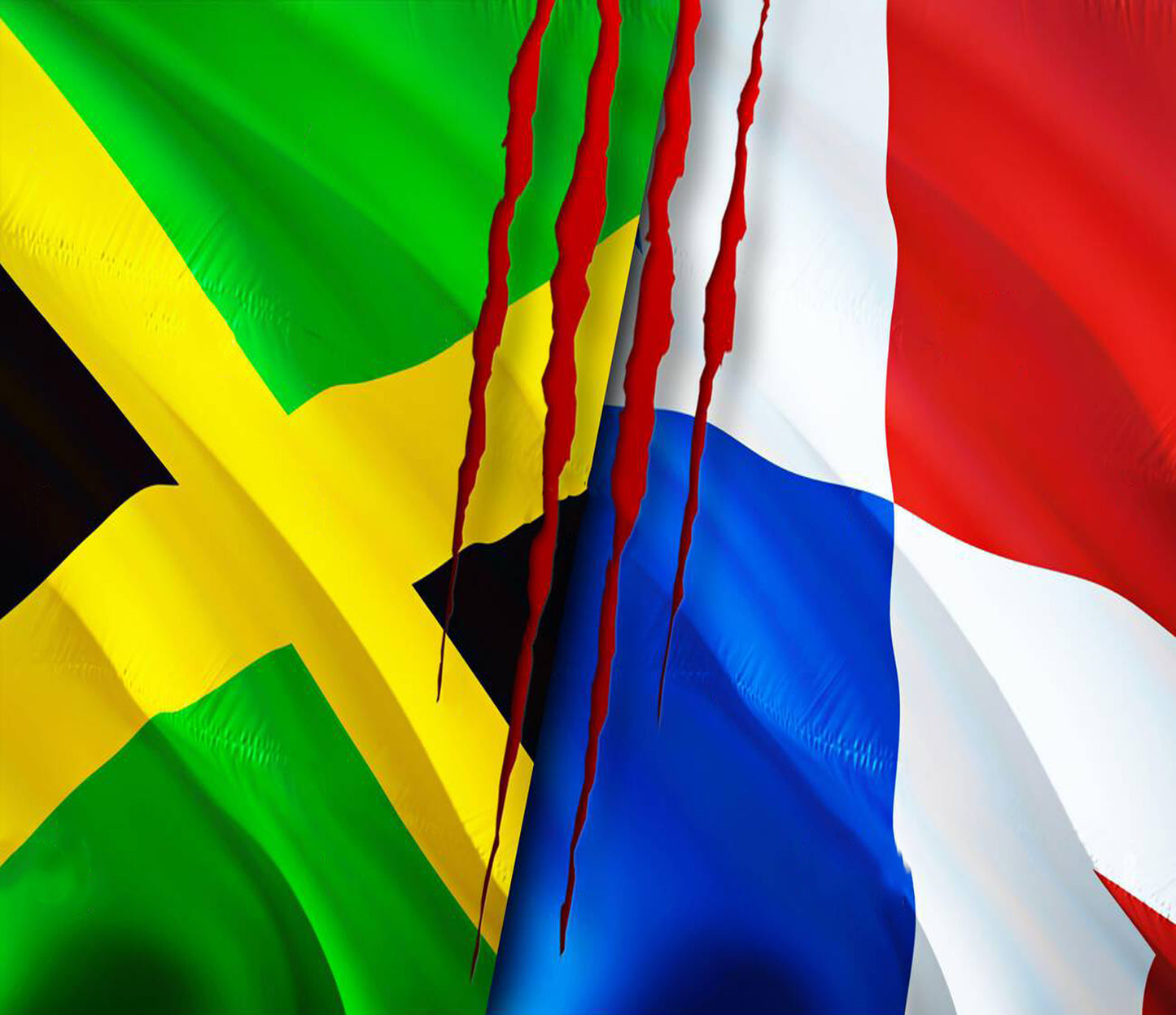 One For All Jamaican/ Panamanian Flag Tumbler