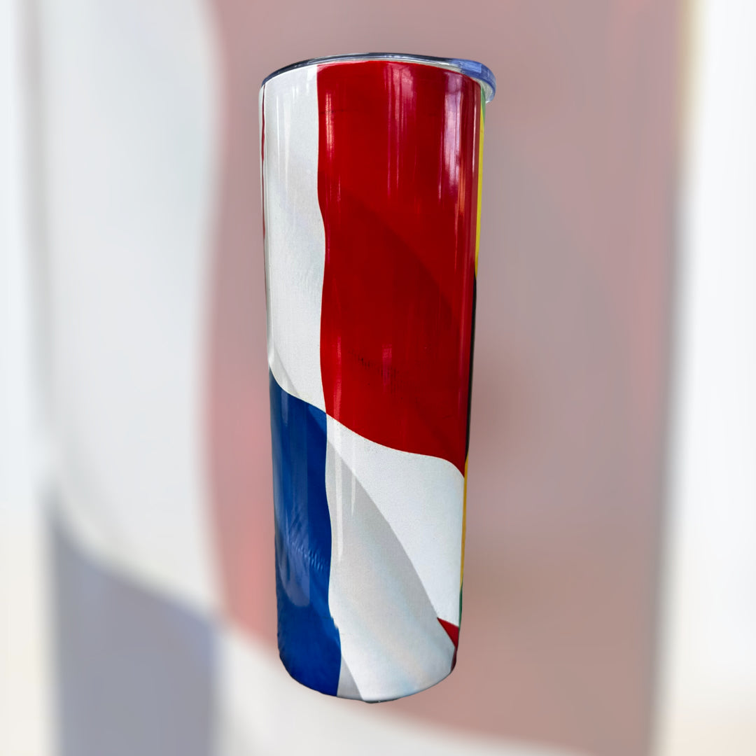 One For All Jamaican/ Panamanian Flag Tumbler
