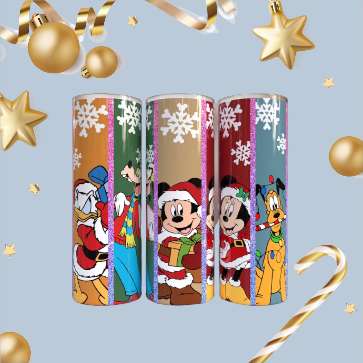 Mickey and Friends Christmas Tumbler