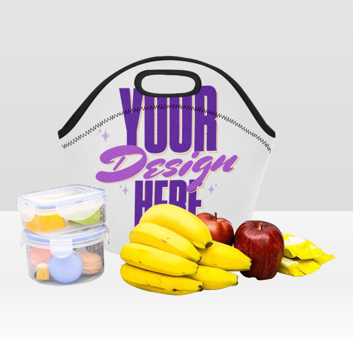 Custom Neoprene Lunch Bag/Small