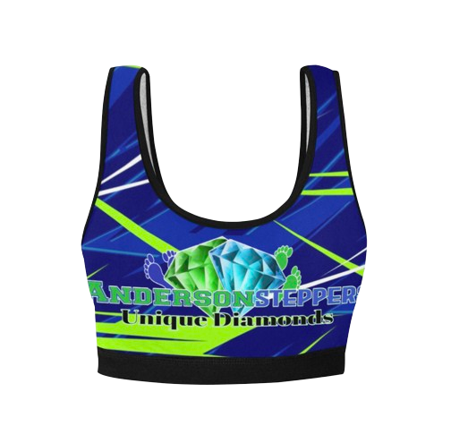 Anderson Steppers Green Sports Bra