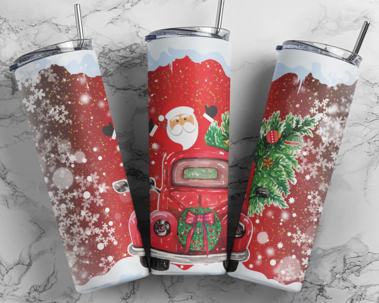 Christmas Santa Tumbler