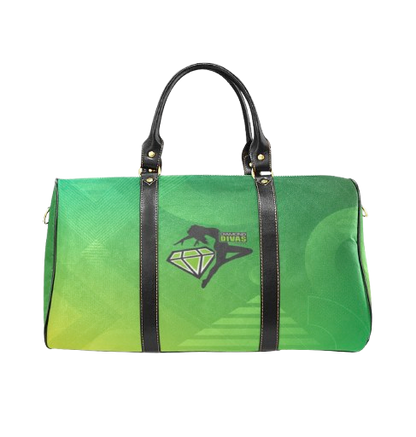 Diamond Divas Leather Travel Bag