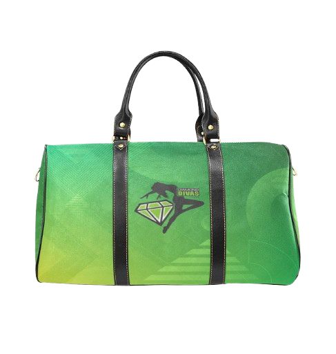 Diamond Divas Leather Travel Bag