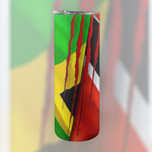 One For All Jamaican/ Triniadad Flag Tumbler