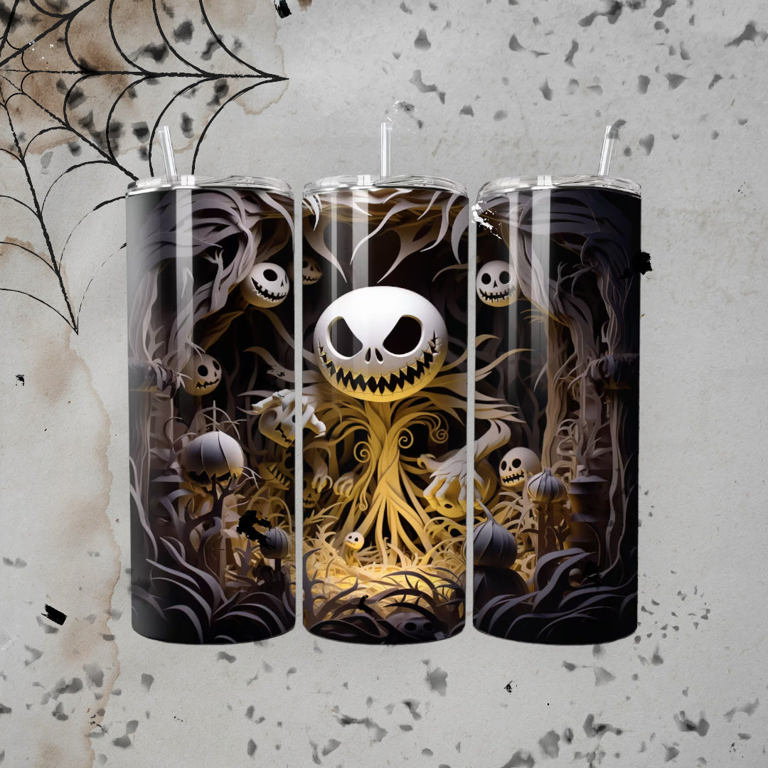 Nightmare Before Halloween Tumbler