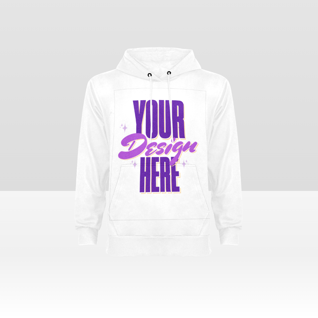 Custom Men's Fleece Hoodie