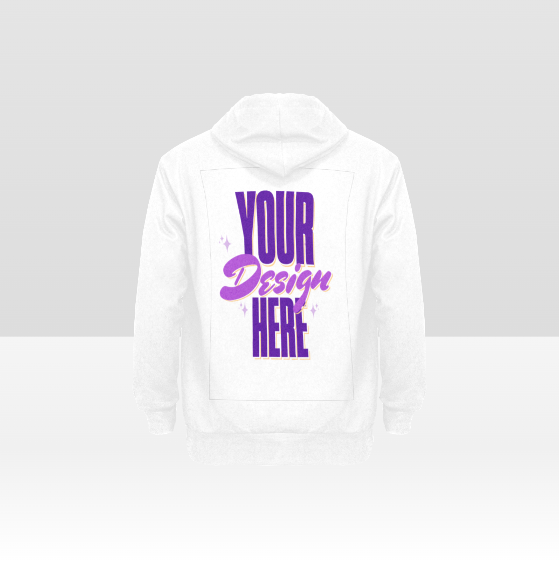 Custom Men's Fleece Hoodie
