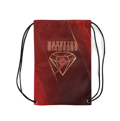 Dazzling Diamonds Drawstring Bag