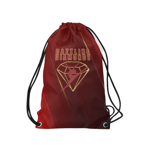 Dazzling Diamonds Drawstring Bag