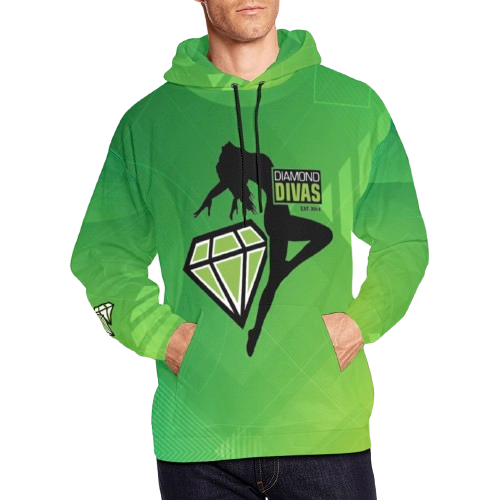 Dimond Divas Mens Hoodie